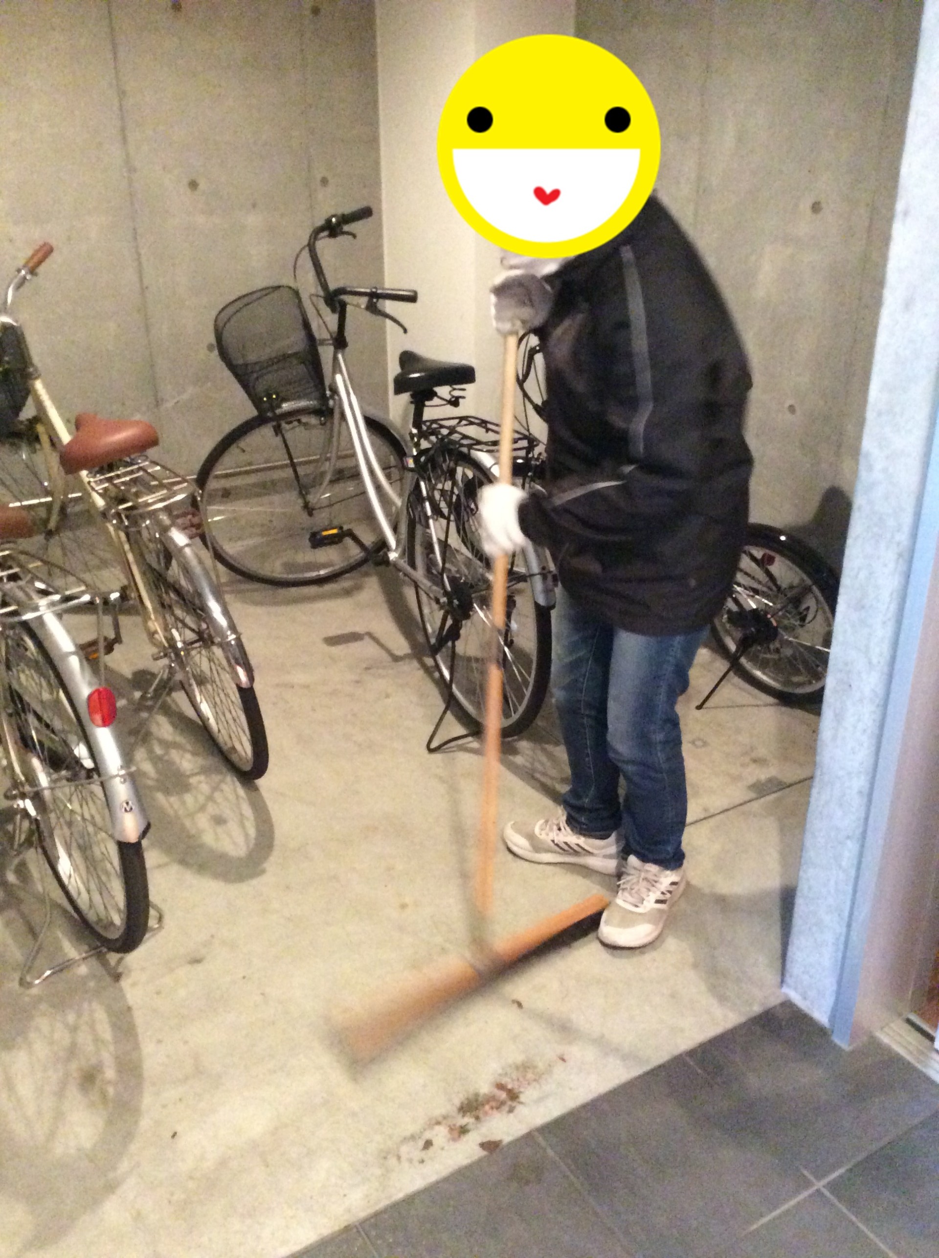 自転車 清掃